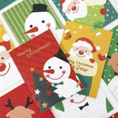 20Pcs/set Lovely Christmas Notebook Cartoon Notepad Pocket Notebook for Kid H7P0