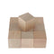 5cm Wooden Cubes, 10pcs Unfinished Square Wood Blocks for Kids Math Teaching,