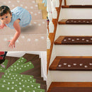 Luminous Self-Adhesive Non-slip Floor Stair Carpets Bear Claw Pattern Glow  N6X7
