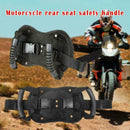 Motorcycle Bike Passenger Safety Belt Rear Seat Grab Handle Grip Belly Y9I6