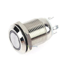 12mm 3V Blue LED Light Metal Waterproof Push Button Momentary Switch SN9F