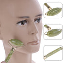 Natural jade stone face massager rollers spa LJead neck body facLJl tools  3c