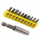 10pcs Alloy Steel Bits Electric Screwdriver Set Multi-Functional Versatil-D E8D2