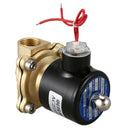 DN15 1/2 Inch AC220V Brass Electric Solenoid Valve with Two-Way Two-Positio