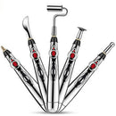5IN1 Electronic Acupuncture Pen Meridian Energy Heal Massage Pain Relief Pen Cy