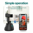 Camera 360 Smartphone Auto Tracking Smart Shooting Phone Holder Selfie Stick_kz