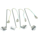 4PCS 3949247 Clothing Laundry Cover Switch Suitable for Ap3100003 Ps350434