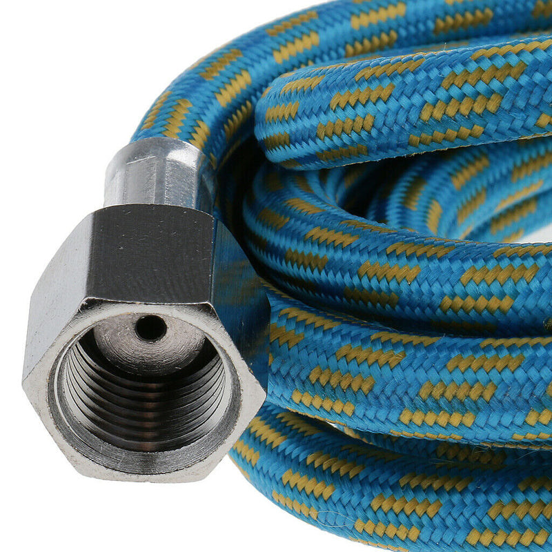 1.5m 1/8" to 1/4" Spray Pen Woven Braided Nylon Airbrush Air Hose Tube