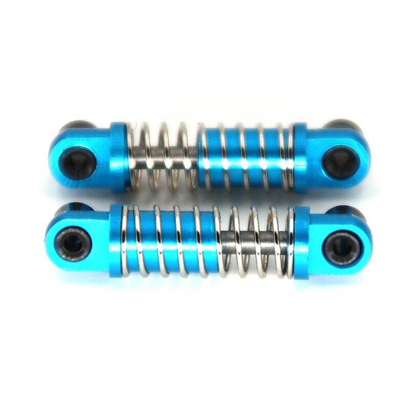 2Pcs 1/28 RC Aluminum Shock Absorbers for WLtoys RC Car K969 K989 K999 P929 N6U2
