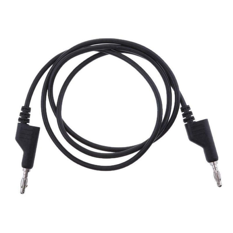4mm Stackable Banana Plug Wire Silicone Test Cable Cord for Multimeter 39"