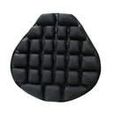 Air Seat Pad Motorcycle Ride Seat Cushion Mattress for Touring Saddles Black