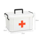First Aid Kit Waterproof Plastic Storage Box Portable Outdoor Travel Car Dr