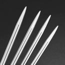 35pcs/Set 20cm Stainless Steel Straight Knitting Needles for Crochet Sewing