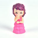 2pcs/Set Romantic Propose Marriage Lovers Micro Landscape PVC Decoration Do%!