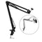 Microphone Arm, Mic Arm Microphone Stand Boom Suspension Stand with Desk Adapter