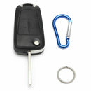 2-Buttons Remote Key Fob Case Shell & Uncut Blade For Vauxhall Opel Corsa A Z2O9