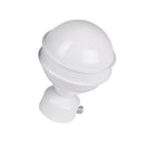 Fit for 28mm Window Treatment Rod Ends Caps Curtain Pole Finial, 1Pc White G