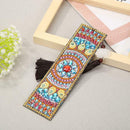 DIY Special Shaped Diamond Painting Creative Leather Tassel Bookmark Crafts Kit