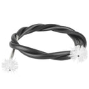 1 Piece Trumpet Horn Instrument Cleaning Brush with Steel Wire Rope Band