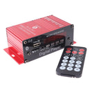 G8 Car 12V 200W 4 Channel Digital Power Amplifier Stereo bluetooth AUX FM MP Gw