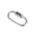New Stainless Steel Quick Link Marine Grade Carabiner Lock SWL 450KG 5mm