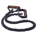Fitness Pull Rope Latex Resistance Band Cable Gym Sports Equipment (Black)