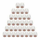 Transparent Silicone Chair Leg Caps Felt Pads Furniture Pad Chair Leg Floor