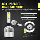 H7 8000LM 80W LED Headlight Kit Bulbs Low Beam High Power 6000K White  MO