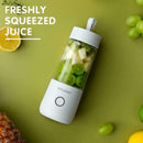 350ml Smart USB Juice Cup Portable Blender Smoothie Juice Machine (White) A