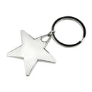 10 Pieces Star Keychain Keyring Zinc Alloy Star Shaped Keychains Metal Keyr Q1R7