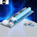 6Pin PCI-E1X to 16X Extender Graphic Riser Card Adapter Cable for BTC Miner