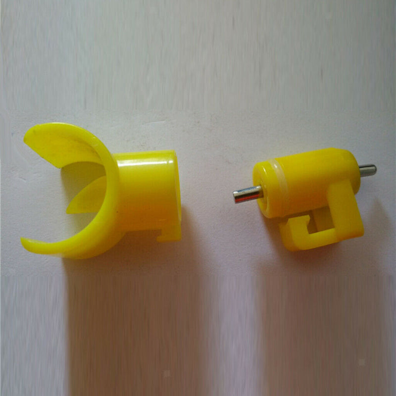 10 Pcs Pet Chicken Automatic Water Feeder Connect Poultry Drinking Fountain