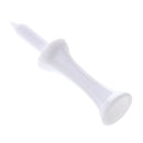 100 Pcs/Pack Professional 50mm 1.97" Plastic Castle Golf Tees White for Golf