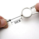 Resilience Retractable Keychain Return Outdoor Camping Wire Rope Anti Theft