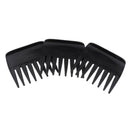 3pcs Scalp Massage Detangle Comb Shampoo Wide Teeth Comb Hair Salon Shampoo Comb