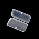 5pcs Clear Plastic Transparent Small Storage Box Parts Collection Container JR