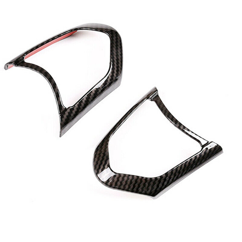 Carbon Fiber Steering Wheel Frame Decoration Cover Trim for BMW M3 M4 M5 X5 R3I1
