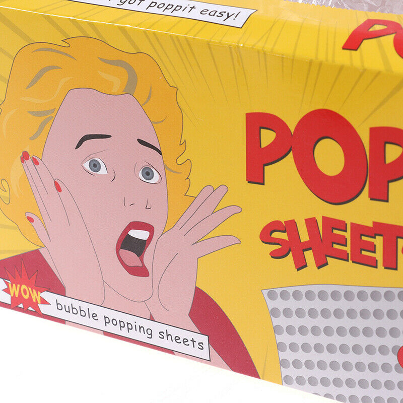Finger Squeeze Toys Children Adults Bubble Film Popping Sheets Stress Reliev Hn