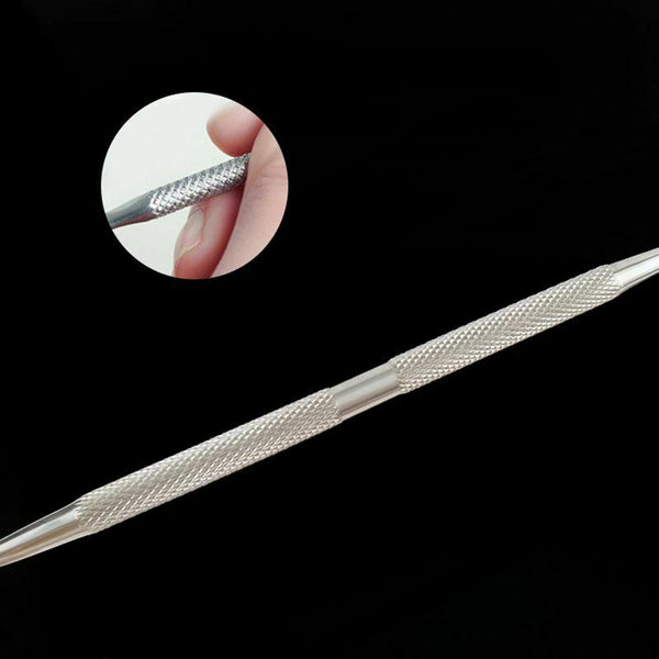 1 Pieces Cuticle Pusher UV Gel Polish Soak Off Remover Tool Nail Art Cuticl E2Y5