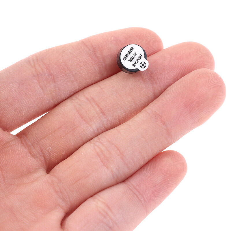 10pcs mini integrated active buzzer TMB09A black label 12V DC long sound 9*5..SE