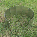 PRO,9 Plates Foldable Outdoor Camping Cooking Cooker Gas Stove Wind Shield