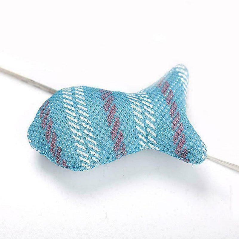 1pcs Cat Toys Christmas Mouse Catnip Pets Kitten Teaser Interactive gift Su G8Y5