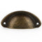 40Pcs Retro style Brass Cup Shell Cupboard Drawer Cabinet Pull Handle Bronze