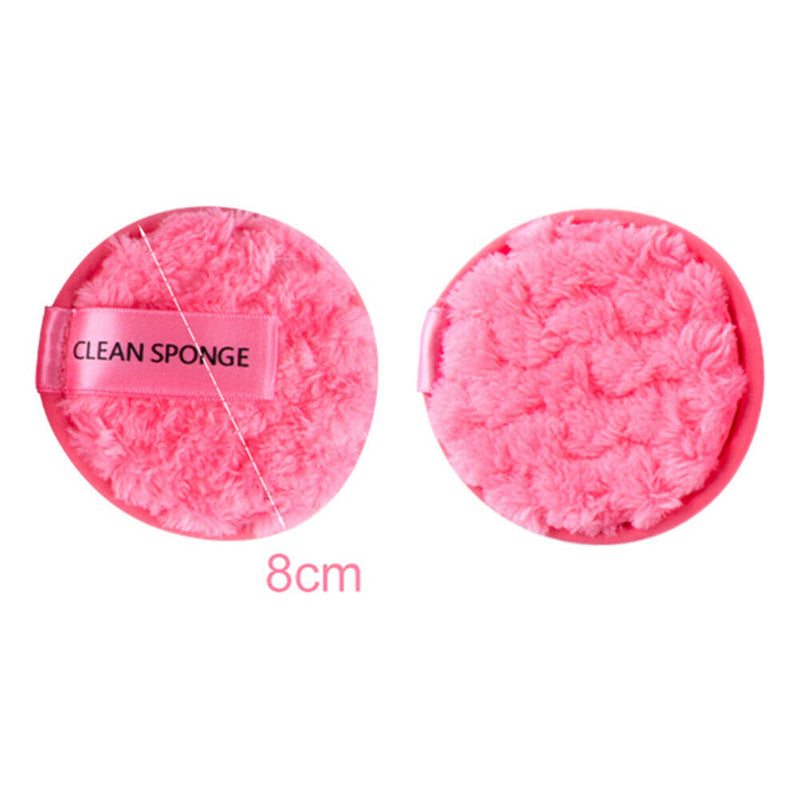 3pcs Reusable Microfiber Pad Cleaning Cotton Facial Makeup Remover Puff (5)