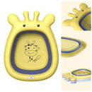 3pcs/set Collapsible Wash Basin Space Saving Travel Portable Convenient For Baby