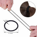 200 Pack No-metal Hair Elastics Hair Ties Ponytail Holders Hair Bands Bulk,