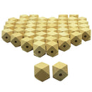 100PCS Wooden Beads Diameter Wood Craft Beads for DIY Jewellery Accessories