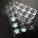 2PCS Sugar Tray Molds Fondant Cake Flower Shaped Drying Mats Baking Decor-Tool--
