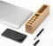 Office Supplies Desktop Storage Box Stationery Solid Wood Pen Holders,Mobil X6H1
