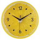 Lemon Fruit Wall Clock Lime Modern Kitchen Clocks Home Decor Living Room Cl